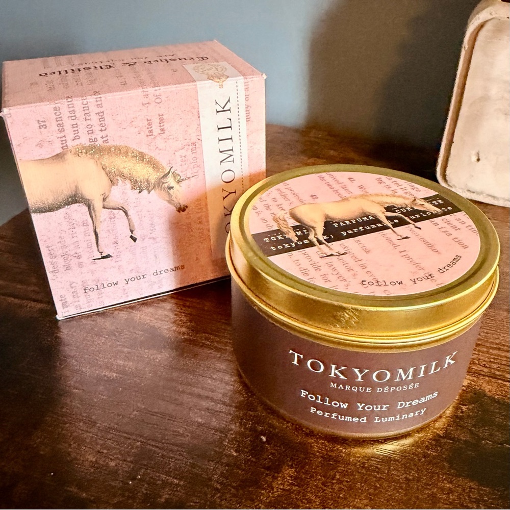 TokyoMilk Follow Your Dreams Candle - Gold - Picture 2 of 5